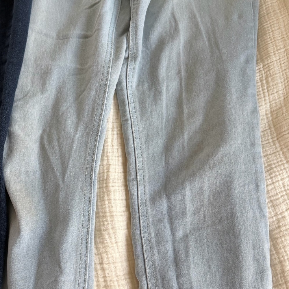 No Boundaries size 7 Women's Skinny Jeans - Dark Blue & Light Blue - Picture 3 of 4